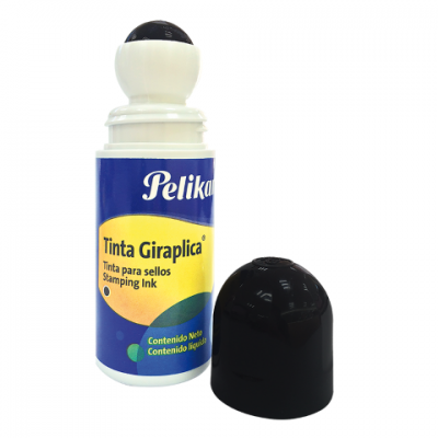 Tinta para sellos Roll on x 70cc Negro Pelikan