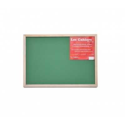 Pizarron VERDE 30x45 cm marco madera Les Cahiers