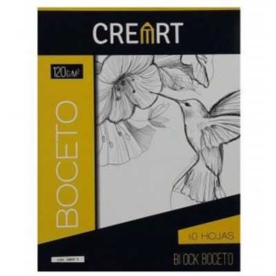 Hojas boceto 35x50 cm CREART de 120 gramos x10 Hojas Libesa