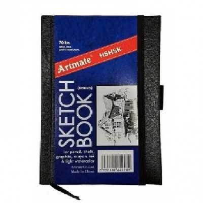 Block Boceto 21,5x27,9 cm de 110 gramos x80 hojas con elástico Artmate