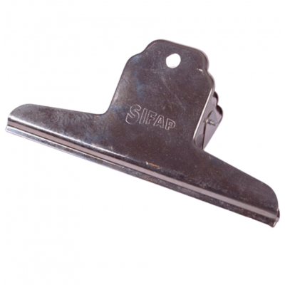 Aprieta papel niquelado de 14,5 cm Sifap