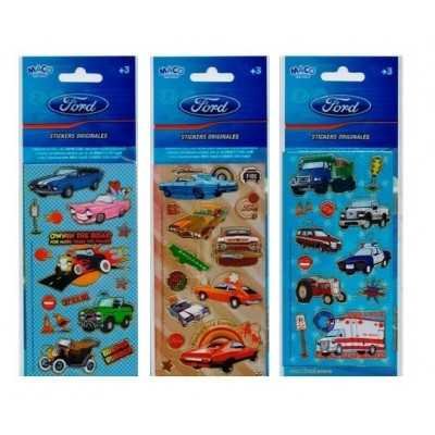 Plancha Stickers Ford Maco