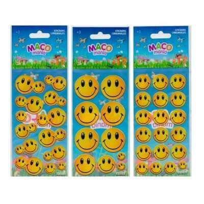 Plancha Stickers Emoji Maco