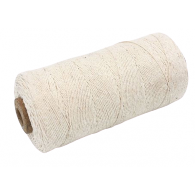 Hilo de algodón BLANCO en bobina x300 gramos