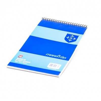 Block Espiralado A5 Cuadriculado x80 hojas Maraton