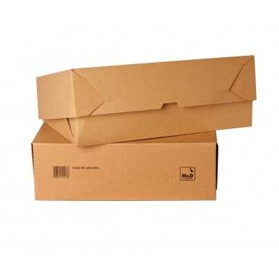 Caja de archivo Oficio 9 cm de cartón M&D