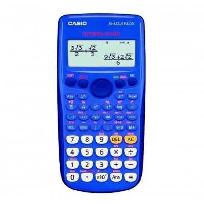 Calculadora Científica FX-82 LA PLUS Azul de 252 funciones Casio