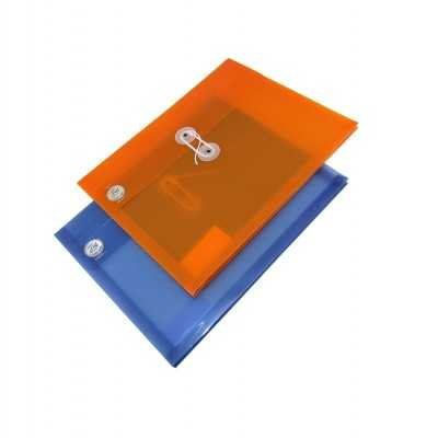 Sobre Plástico A5 Apaisado con hilo FW