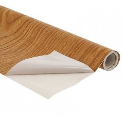 Rollo adhesivo de 45 cm Madera media x 1 metro Self
