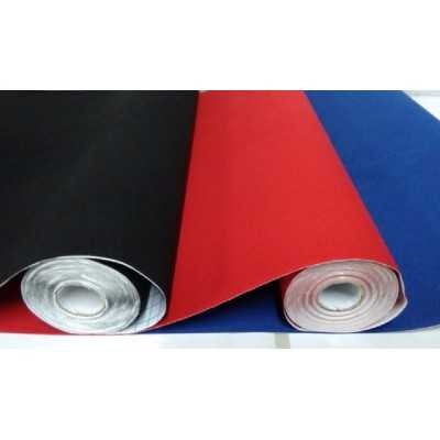 Rollo adhesivo de 45 cm afelpado Rojo x 1 metro Self