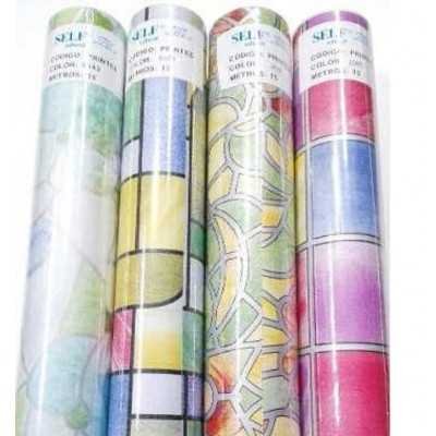 Rollo adhesivo de 45 cm Vitreaux x 1 metro Self