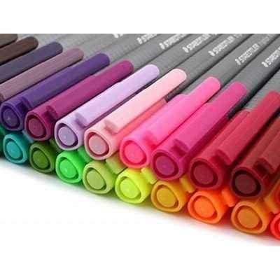 Microfibra Punta 0.3 mm Triplus 334 Staedtler de colores x unidad