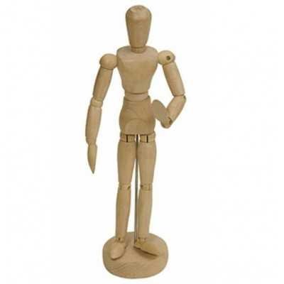 Muñeco articulado de madera para Estudio de 30 cm Ibico