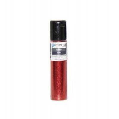 Glitter Rojo tubo x15 gramos Eterna