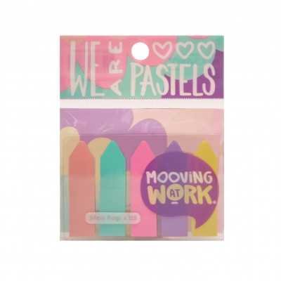 Banderitas en Flecha Pastel at Work x125 unidades Mooving