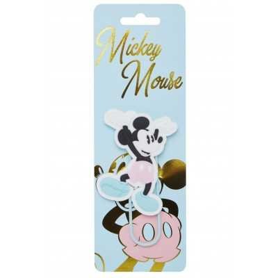 Clip Jumbo 10 cm Mickey Mouse con forma Mooving