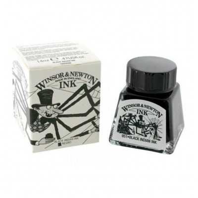Tinta para Dibujo (030) NEGRO x14 ml Winsor & Newton