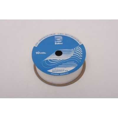 cinta lisa 25x10 BLANCO