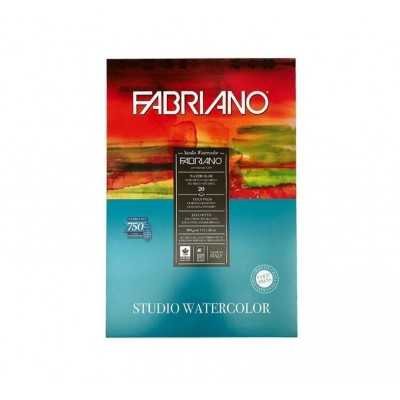 Block Acuarela 23x32 cm Watercolor de 200 gramoss x20 hojas Fabriano