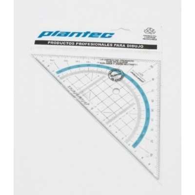 Escuadra multiuso 22cm. Plantec