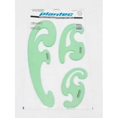 Juego pistoletes especiales doble bisel/universales Plantec