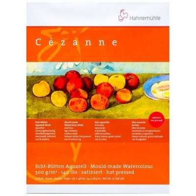 Block Acuarela 36x48 cm Cezanne 100% Algodon Grano Satinado de 300 gramos x10 hojas Hahnemühle