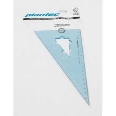 Escuadras acrilicas 20x 60gds. Plantec