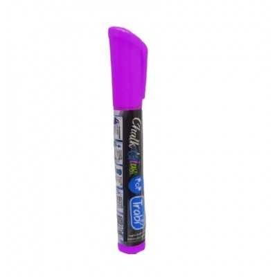 Marcador Chalk Glass 4-6 mm VIOLETA FLUO doble punta Trabi