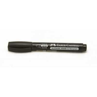 Marcador permanente punta redonda Winner 52 NEGRO Faber-Castell