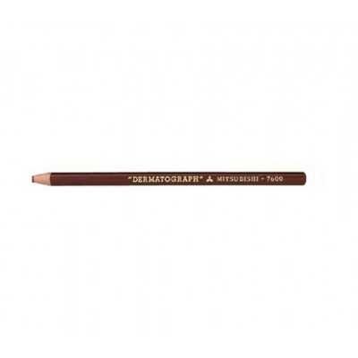 Lapiz Dermatográfico 7600 Marrón Mitsubishi