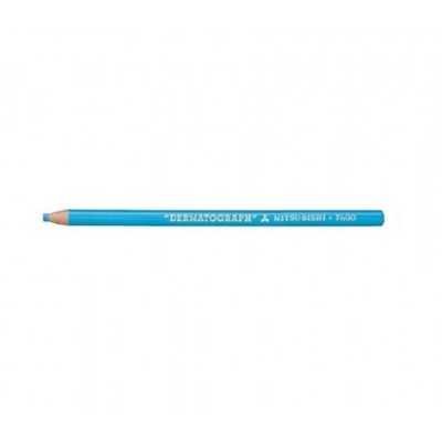 Lapiz Dermatográfico 7600 Celeste Mitsubishi