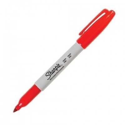 Marcador Permanente Fino ROJO Sharpie
