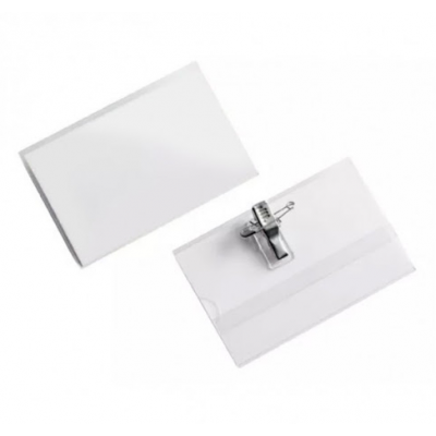 Identificador con broche 5,5x9 cm x unidad Sifap