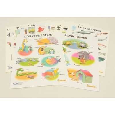 Laminas nivel inicial 2 x 14 unidades