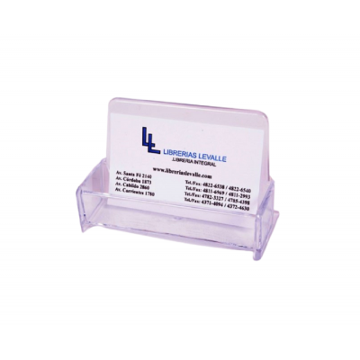 Portatarjetas personales 10x4x6.5 cm Liggo