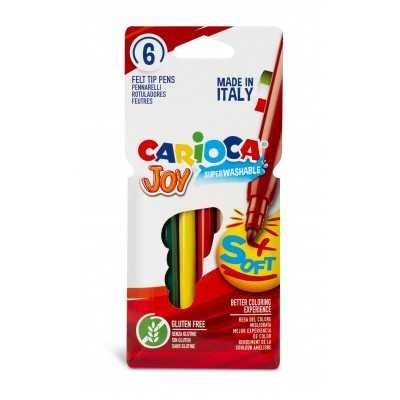 Marcadores x6 colores Joy Carioca