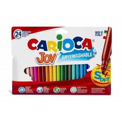 Marcadores Joy x24 colores Carioca