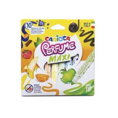 Marcadores Perfume Maxi x10 colores Carioca