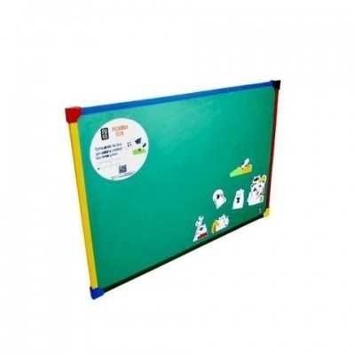 Pizarrón de 40x60cm con marco de colores Fugi