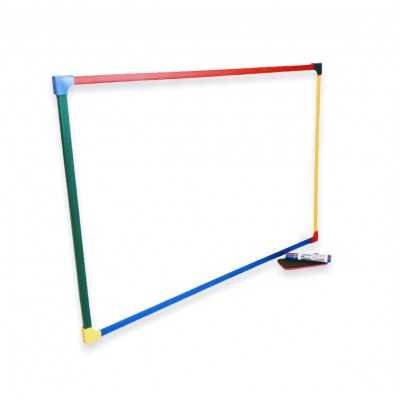 Pizarra blanca de 30x40cm con marco de colores Fugi