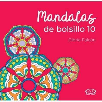 Libro para colorear Mandalas de bolsillo 10 V&R Editoras