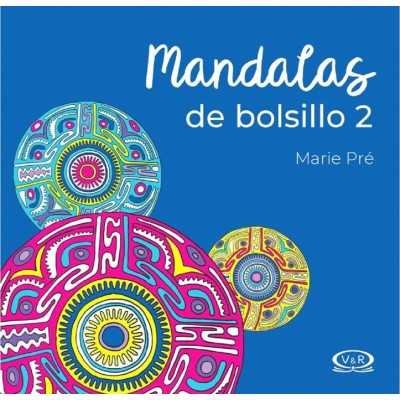 Libro para colorear Mandalas de bolsillo 2 V&R Editoras