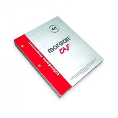 Taco Financiero CAF 17,4x13,2 cm Morgan