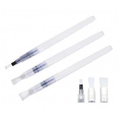 Set de Pinceles Recargables Chatos x3 Unidades Van Orley