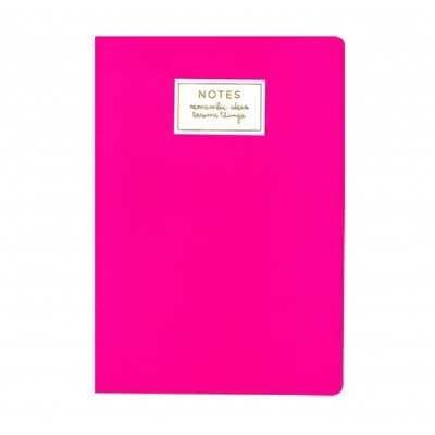Cuaderno 17x25 cm x40 hojas FUCSIA Talbot