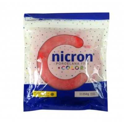 Porcelana en Frío Tradicional COLOR ROJO x250 Gramos Nicron