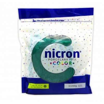 Porcelana en Frío Tradicional COLOR VERDE x250 Gramos Nicron