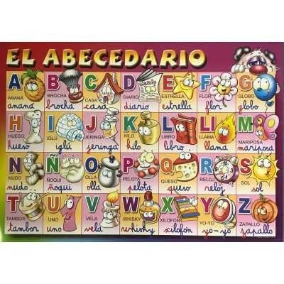 Laminas didácticas "EL ABECEDARIO" 50x70 cm