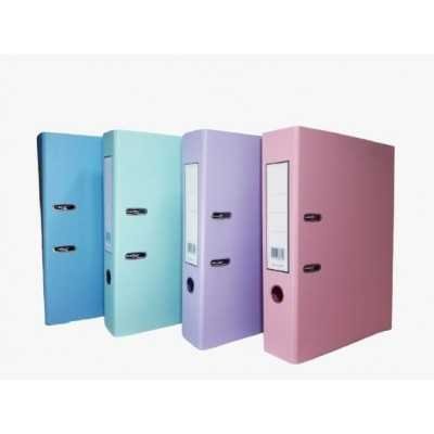 Bibliorato PVC A4 rosa pastel