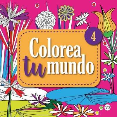 Libro para Colorear Colorea tu Mundo 4 V&R Editoras
